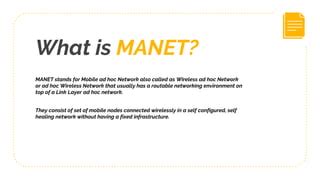 Image result for How Does Manet Work