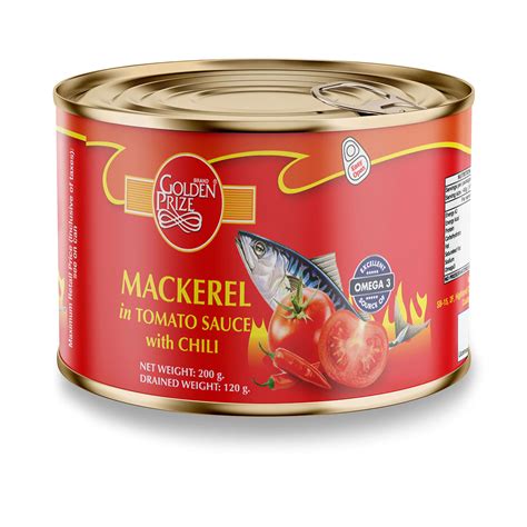 Canned Mackerel | Mackerel India | Canned Mackerel India -Golden Prize