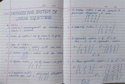 Linear algebra- Matrices and system of linear eqns - Linear Algebra ...