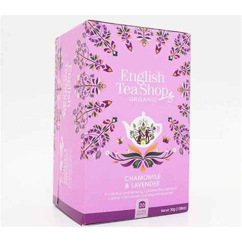 English Tea Shop Chamomile & Lavender Tea bio | Prijzen vergelijken ...