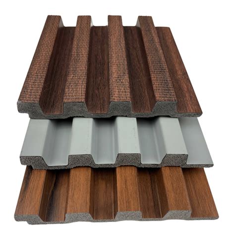 Hot Selling Curved Interior Charcoal Wood Decorative Wall Panels 4 ...