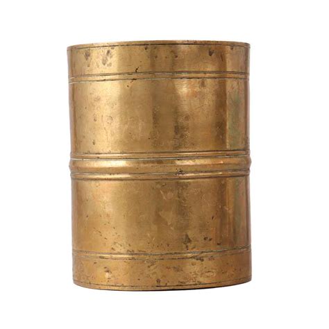 Vintage South India Rice Measurement Pot