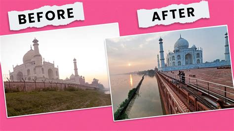 Before And After: Here's How Taj Mahal Looks After Being Hit By Yamuna ...