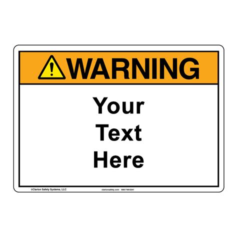 Image result for Custom Safety Signs