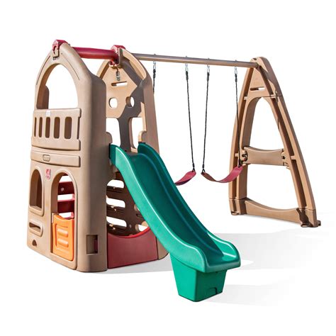 Buy Step2 Playhouse Climber and Swing Extension Outdoor Game for Kids ...