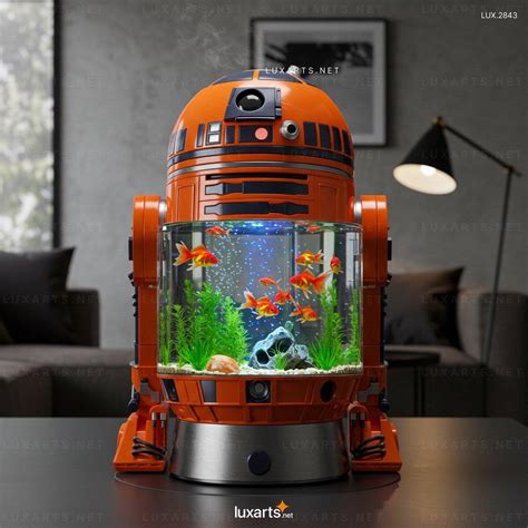 R2-D2 Shaped Aquarium – Star Wars Inspired Fish Tank for Home Decor ...