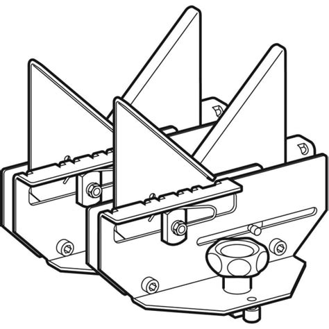 Geberit set of pipe supports d50–160, for Media and Universal welding ...