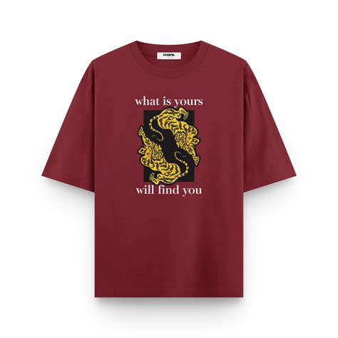 What Is Yours Will Find You Oversized T-Shirt – Kaihama Studios