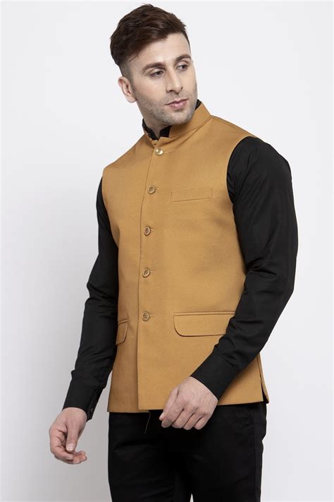Wintage Men's Poly Cotton Festive and Casual Nehru Jacket Vest ...