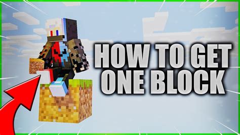 How to Get the One Block World in Minecraft Java 的图像结果
