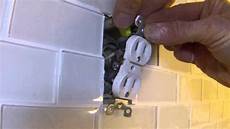 Backsplash Around Outlet by How To Extend Electrical Outlets Tile Backsplash Around Outlet