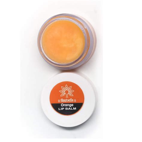 Orange Lip Balm — Vidhyanjali