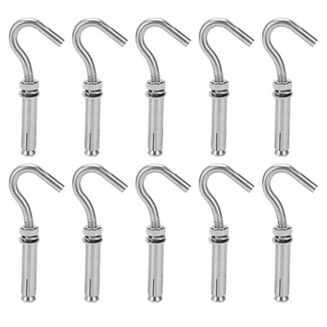 Glomora M8 Expansion Hook (10-Pack), Stainless Steel Open India | Ubuy