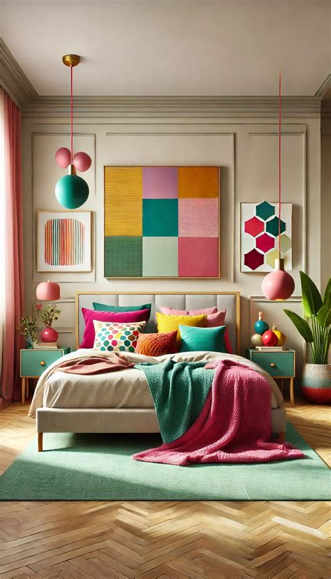 Bright & Colorful Bedroom Refresh 🌈🛏️ in 2025 | Colorful bedroom decor ...