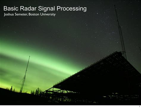 Image result for Radar Signal Processing
