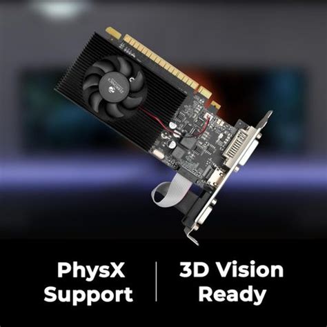 ZEBRONICS GT740 GDDR3 4 GB NVIDIA Chipset 128 bit 1333 MHz Graphics ...