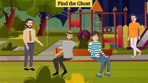 Brain Teaser IQ Test: Find the ghost in the park in 4 seconds!