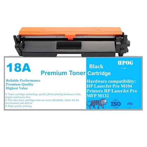HPOG 18A Black Toner Cartridge CF218A Compatible for HP Laser Laserjet ...