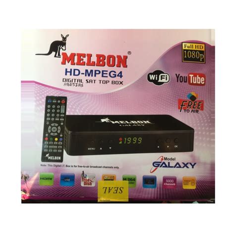 MELBON Galaxy-4 HD-MPEG4 Digital Set Top Box | D2H Free to Air get Life ...