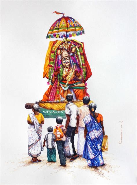 Buy Original Scenes from South 2 Painting online By Sivabalan | Eikowa