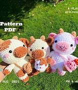 Image result for Cow Stuffed Animal Pattern