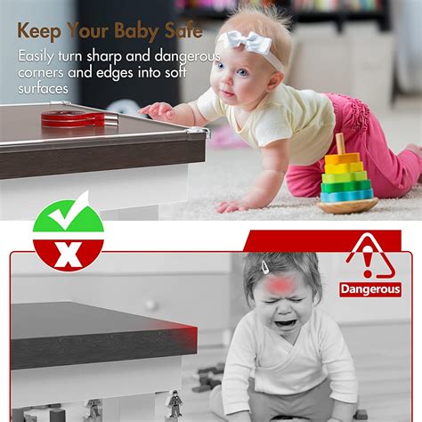Buy Mangotek Corner Protector Baby, Child Proofing Corners and Edges (6 ...