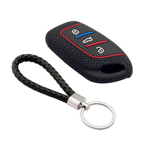 Keycare Silicone Key Cover and keychain Fit for MG : MG ZS EV, Astor 3
