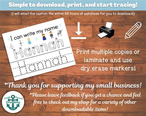 Image result for Custom Name Tracing