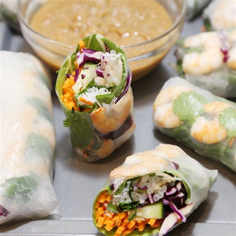 Image result for Vietnamese Fresh Spring Rolls