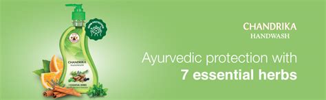 Chandrika Germ Shield Handwash Liquid Pump| With Neem and Other ...