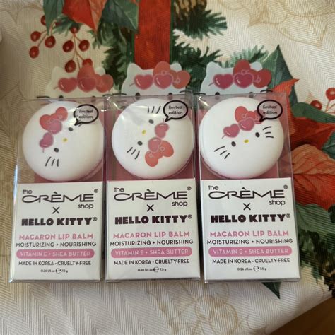 Hello kitty lip balms each $6 - Depop