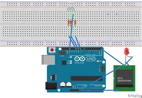 Image result for RFID Arduino Example with LED
