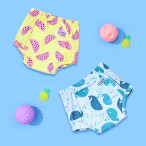 SNUGKINS Potty Training Pants for Kids. Whale & Melon (Size 2,Fits 2-3 ...