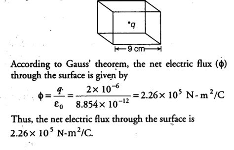 What is the net electric flux through the surface? - CBSE Class 12 ...