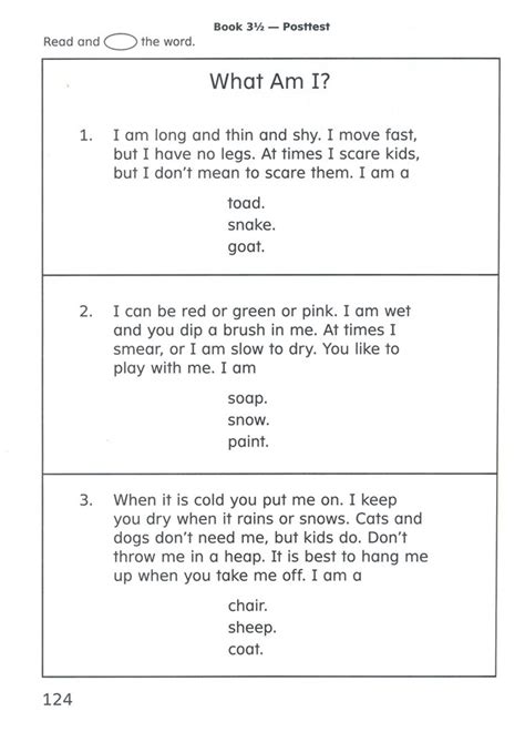 Image result for Explode the Code Book 2 Post-Test