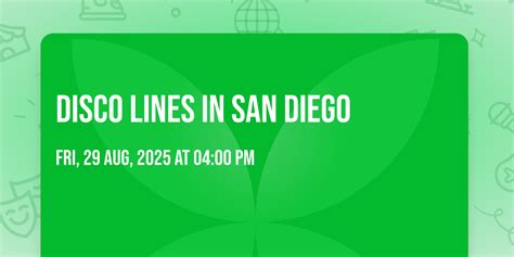 Disco Lines in San Diego, Gallagher Square, San Diego, 29 August 2025 ...