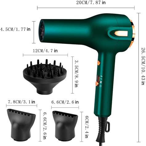 Buy 1875 Watt Ionic Salon Hair Dryer with Diffuser-Kainov Profession ...