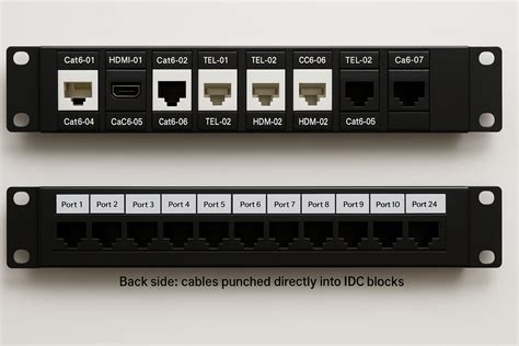 Keystone Patch Panel vs. Punch-Down Patch Panel