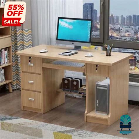 Image result for Computer Table with Storage Design