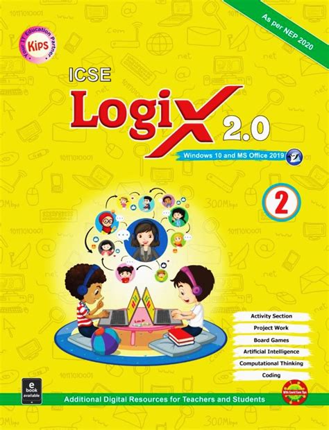 KIPS ICSE Logix 2.0 Computer for Class 2 (Windows 10 and MS Office 201 ...