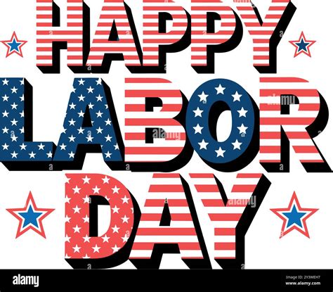 happy labor day Stock Vector Image & Art - Alamy