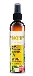 Buy Glamour World Ayurvedic Glow Silk Solution| Nourishes Scalps ...