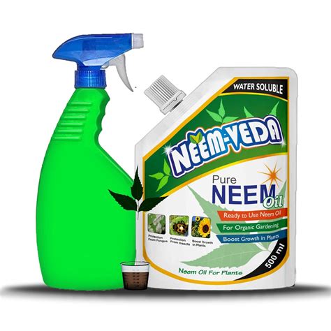 Home-Secure water soluble neem oil for plant insects 500ml | pure cold ...