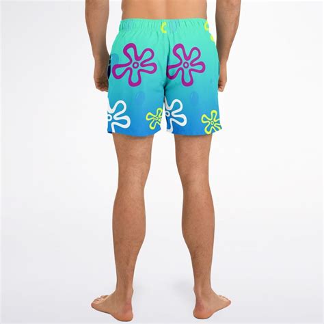 Spongebob underwater Swim Trunks - Rave bonfire