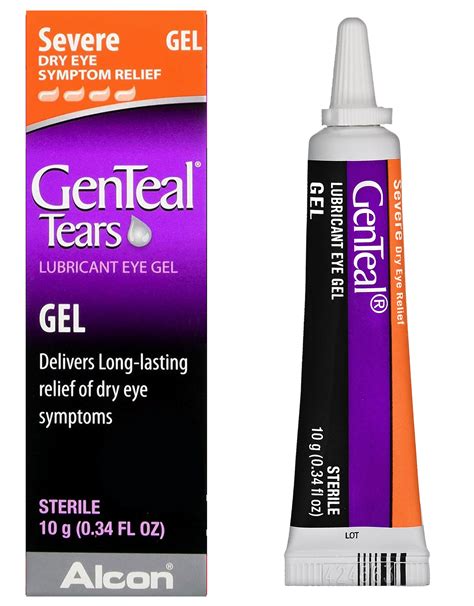 GenTeal Tears Severe Dry Eye Lubricant Gel - ingredients (Explained)