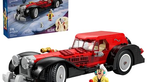 LEGO Unveils New Disney's 101 Dalmations Cruella De Vil's Car Set