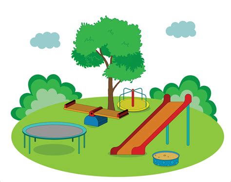 Park Playground Clipart