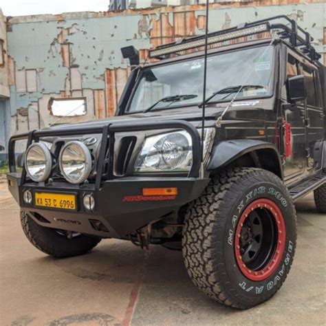 XPD Non Winch Bumper - Mahindra Bolero - Prad Shop