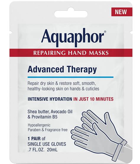 Aquaphor Repairing Hand Masks ingredients (Explained)