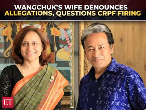 'Sonam Wangchuk made scapegoat,' wife questions CRPF firing orders in Leh